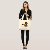 Paarden van galoping Wild en Free Grote Tote Bag (Voorkant (model))