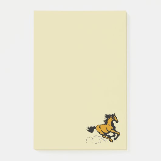 Paarden van galoping Wild en Free Post-it® Notes (Voorkant)