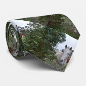 Paarden van peekaboo stropdas (Opgerold)