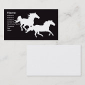 paarden visitekaartje (Voorkant / Achterkant)