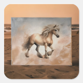 Paarden Vleugels Sticker