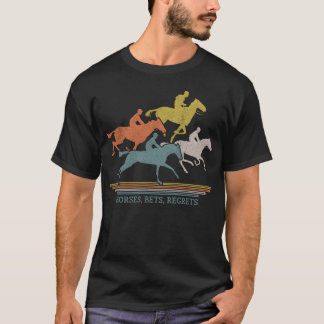 Paarden Weddenschappen Spijt Paard Racing Jockey G T-shirt