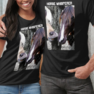 Paarden Whisperer Fotografische paarden T-shirt