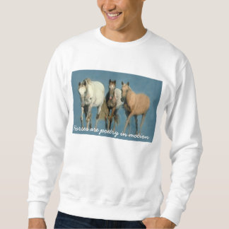 Paarden Wild en Wonderful Unisex Sweatshirt