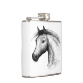 Paarden: wit heupfles (Rechts)