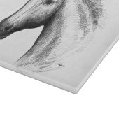 Paarden: wit snijplank (Hoek)