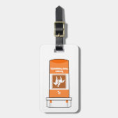 Paarden Zijn Mijn Drug Bagagelabel (Voorkant verticaal)