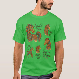 Paarden zonder grenzen vrienden t-shirt