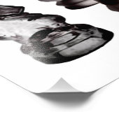 paardenaanval foto afdruk (Hoek)