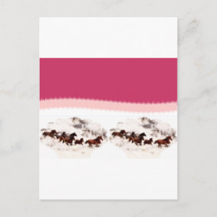 Paardenbakkersborden en -kaarten aanpassen briefkaart