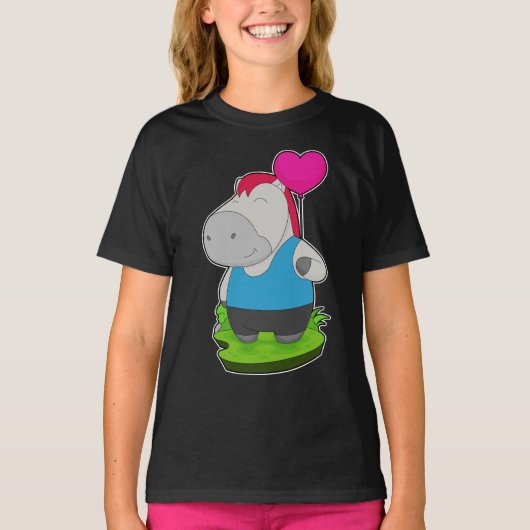 paardenballon t-shirt (Voorkant)