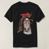 paardenbanaan en bril t-shirt (Design voorkant)