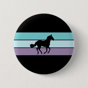 Paardenband Ronde Button 5,7 Cm