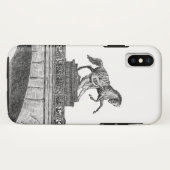 paardenbeeldhouwkunst op de brug Anichkov Case-Mate iPhone Case (Achterkant (horizontaal))