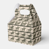 Paardenbeweging fotografie bedankdoosjes (Achterkant)