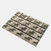 Paardenbeweging  fotografie deurmat (Schuin)