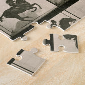 Paardenbeweging  fotografie legpuzzel (Zijkant)