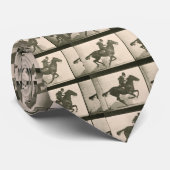 Paardenbeweging fotografie stropdas (Opgerold)