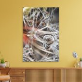 Paardenbloem Abstract Canvas Afdruk (Insitu (Woonkamer))