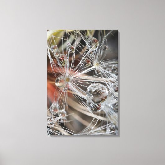 Paardenbloem Abstract Canvas Afdruk (Voorkant)