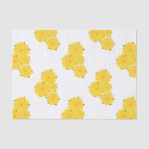 Paardenbloem bos grafisch patroon tissuepapier