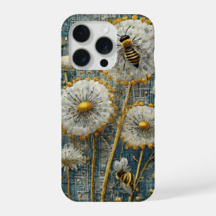 Paardenbloem Bos met Bijen iPhone 15 Pro Hoesje