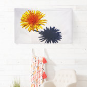 Paardenbloem en Schaduw bnrcnm Spandoek (Insitu)