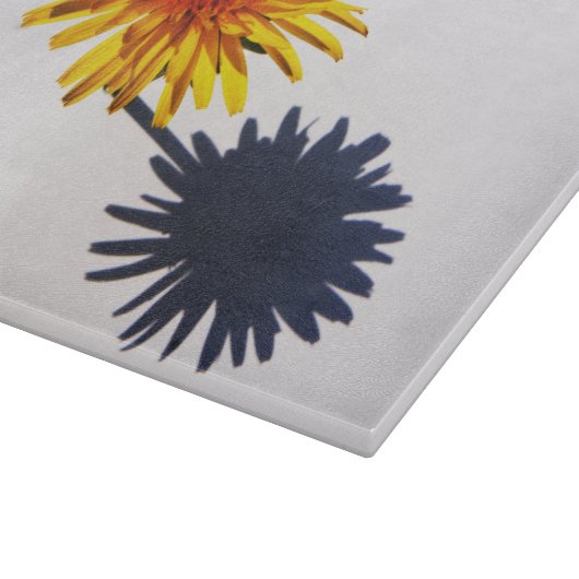 Paardenbloem en Schaduw Cuban Snijplank (Hoek)
