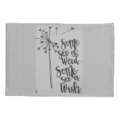 Paardenbloem inspiratie kussensloop (Achterkant)