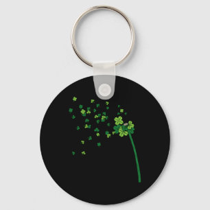 Paardenbloem Klaverblad St. Patrick Iers R Sleutelhanger