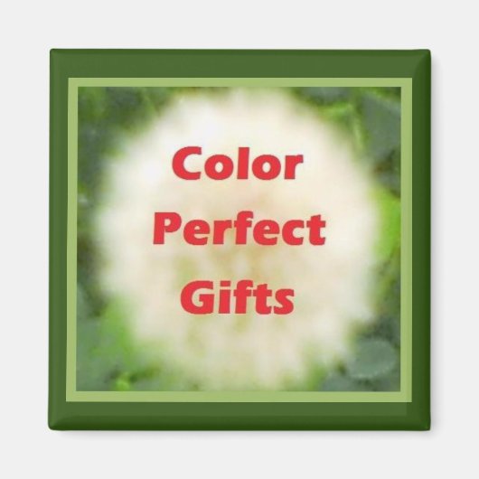 Paardenbloem Logo Magnet Magneet (Voorkant)