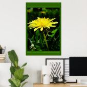 Paardenbloem Poster (Thuiskantoor)