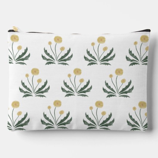 Paardenbloem Rits Pouch - Groot Etui (Voorkant)