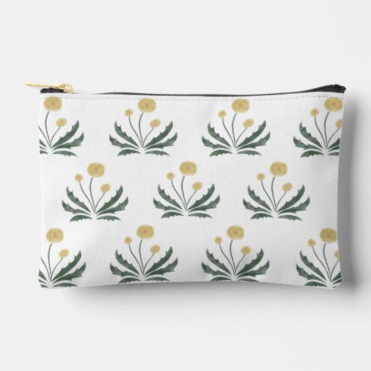 Paardenbloem Rits Pouch - Klein Etui (Voorkant)