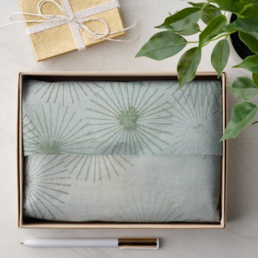 Paardenbloem Seed Heads Tissuepapier (Geschenk)