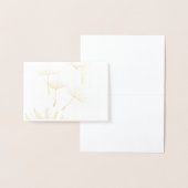 Paardenbloem Tufts in de vlucht Folie Kaarten (Display)