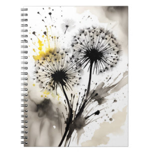 Paardenbloem - Waterverf bloemen Notitieboek