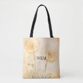 Paardenbloem Wensen Monogram Draagtas (Voorkant)