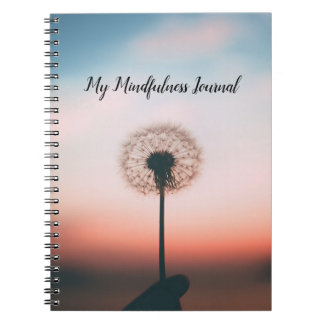 Paardenbloem Zonsondergang Notitieboek