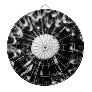 paardenbloem zwart dartbord