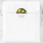 Paardenbloemen Adres Stickers (Tas)