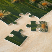 Paardenbloemen bij zonsondergang legpuzzel (Zijkant)