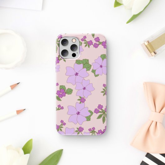 Paardenbloemen, bloempatroon, patroon van bloemen Case-Mate iPhone case