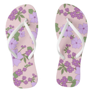 Paardenbloemen, bloempatroon, patroon van bloemen teenslippers