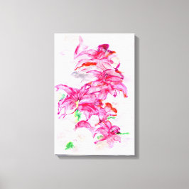 Paardenbloemen Canvas Afdruk