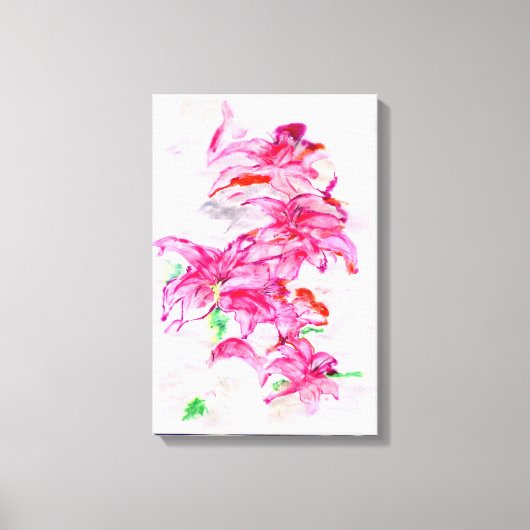 Paardenbloemen Canvas Afdruk (Voorkant)