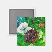 Paardenbloemen Magneet (Voorkant / Achterkant)