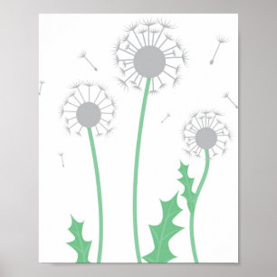 Paardenbloemen Poster