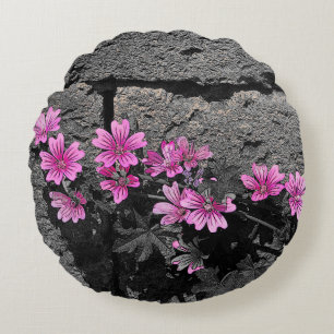 Paardenbloemen Rond Kussen