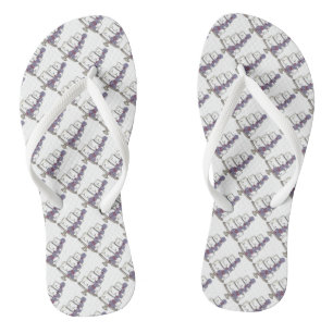 Paardenbloemen Weddenenkaart Bridesmaid Bride Teenslippers